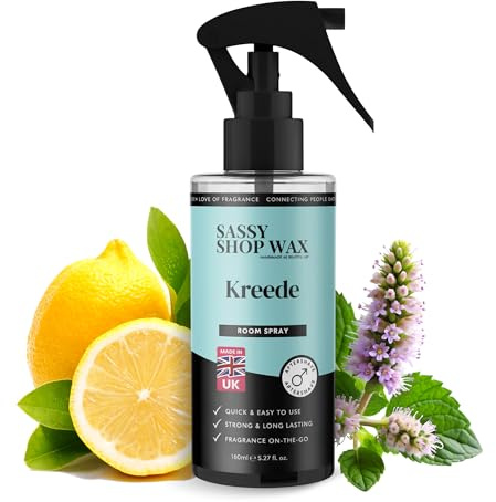 Sassy Scents Kreede Room Spray | Inspired by Cr.eed A.ventus | Long Lasting Premium Fragrance | Vegan-Friendly | Cruelty-Free | Non-Aerosol Pump | Recyclable Packaging | Handmade in the UK | 150ml