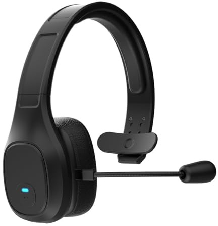 iFutniew Cuffie wireless Bluetooth 5.0 con cancellazione del rumore, doppia modalità, per telefoni cellulari, camionisti, casa, , ufficio, facile da installare
