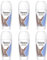 6x Rexona Maximum Protection Clean Scent Deo Roll-On - Desodorante antitranspirante 48h (6 unidades)