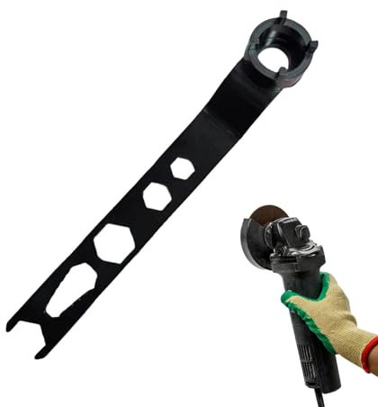 demaxiyad Angle Grinder Adjustable Pin Wrench - Lock-Nut Wrench for Angle Grinder | Multiple Nut Wrench Designs Disassembly Wrench for Various Grinding and Cutting Tasks