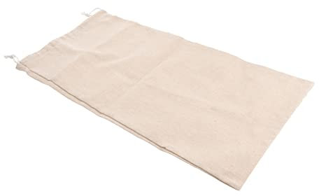 MAGICLULU Chic Bread Pouch Reusable Cotton Drawstring Bag for Loaf Storage for Keeping Fresh Bread and Cookies