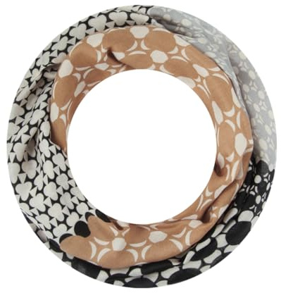 Majea Loop Schal Damen Schlauchschal Halstuch schmaler Loopschal (880050)