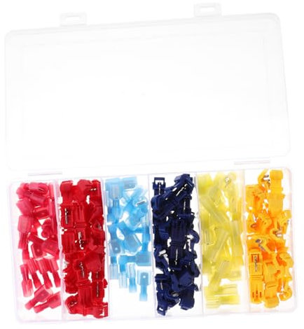 HOMOCONO 120-teiliges Kabelverbinder-set Schnellverbinder Und Autolautsprecherkabel-verbinder Für Einfache Verkabelung