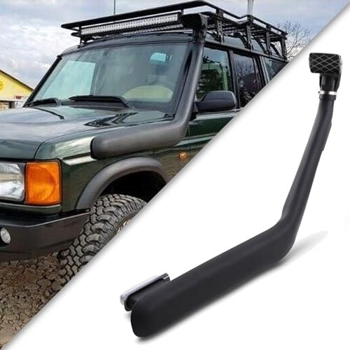 ZHOUFUDA Auto Schnorchel Kit für L-and Rover Discovery 2 L318 TD5 & V8 1998-2004, Luftansaug-Kit, ABS Material, Wasser- und Staubschutz, Einfache Installation