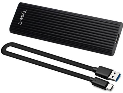 Rtauhife Disco Duro Móvil Externo NVME (2000-4000M/S) Disco Duro Portátil de 1TB 10Gbps para Computadora Portátil de Escritorio