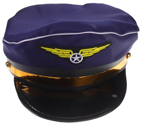 Homoyoyo Stewardess Hut Flugbegleiterin Kostüm Cosplay Hut Für Frauen Party Show Ostern
