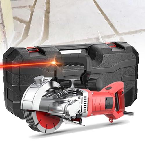 Rainureuse électrique robuste de 8300 W, professionnelle for briques, carrelage et pierre (220 V)