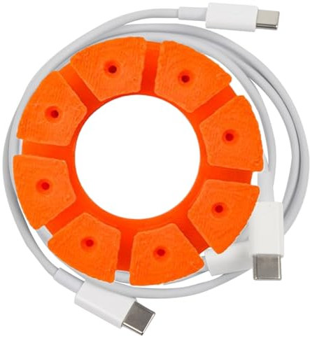 Keeper Side Winder, Desktop Multipurpose Cord, 2.56x0.79in Multi-layer Winding, Wire Management, Organization Desk Holder for Cabinet, Kitchen, Bedside Table, Classroom