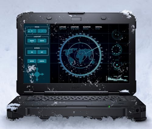 Dell Latitude Rugged 5424 Laptop Computer, 14 HD(1366x768), Intel Core i5-8350U, 16GB RAM, 512GB SSD, US QWERTY Keyboard, Windows 11 Pro (Renewed)