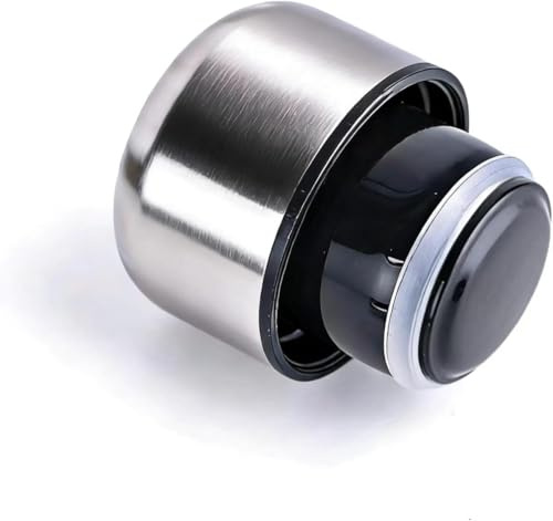 Tapón Repuesto Otto Koning Color Plata Acero Inoxidable, Sin BPA, Compatible con Botellas de 1000ml