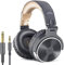 OneOdio Cuffie audio cablate DJ pianoforte chitarra con microfono, Hi-Res audio extra basso suono, leggero comfort pieghevole cuffie con Share-Port, 2 jack jack, cuffie per PC Studio Monitor AMP
