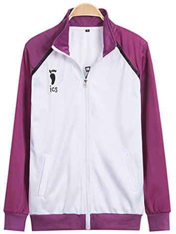 Shiratorizawa Gakuen Volleyball Cosplay Sportswear Jacke Jersey (L)