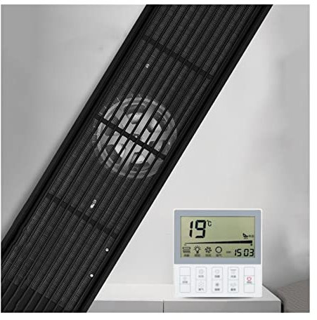 UNNS Extractor de Aire Ventilador de ventilación de Techo, Ventilador de Escape Oculto Rectangular, Potente Ventilador de Ventilador de Techo de bajo Ruido con Filtro Ventiladores de Ventilación
