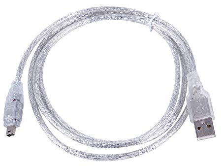 Câble adaptateur USB vers IEEE 1394 4 Firewire pour appareil photo PC 1,5 m