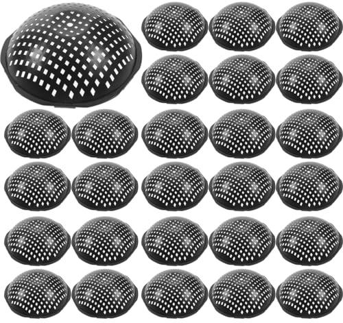 SEWOART 50Pcs Flower Pot Hole Mesh Pads Plant Pot Drainage Net Bottom Pads for Soil Retention and Ventilation Suitable for Garden and Bonsai Planters
