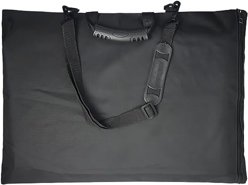 Qchomee Transporttasche für Zeichenplatte Wasserdicht Zeichenbrett Tasche Kunstmappe mit Griffen Zeichenmappen Kunstwerk Tragetasche Präsentation Aufbewahrungstasche Skizzen-Tasche