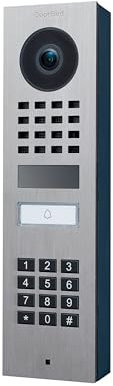 DoorBird D1101KV Aufputz V2A Interphone vidéo IP Wi-FI, Bluetooth Acier Inoxydable (brossé)