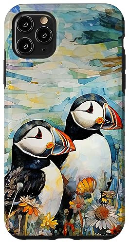 Atlantic Puffin Birds Case for iPhone 11 Pro Max