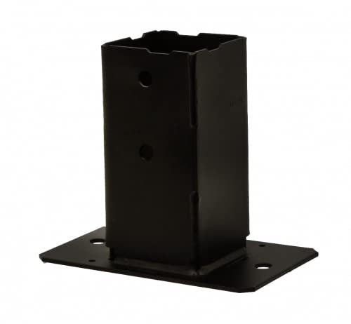 SIMPSON Pied de poteau 90x90 Noire PPJBMPB 71x71mm - ep 2.5mm - Accessoires charpente couverture et étanchéité