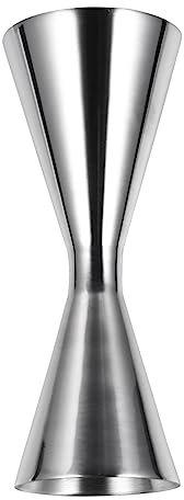 Amosfun Modernes Design Edelstahl Doppel Jigger 30/45ml Messbecher Bar Jigger Bell Jigger Spülmaschinenfest