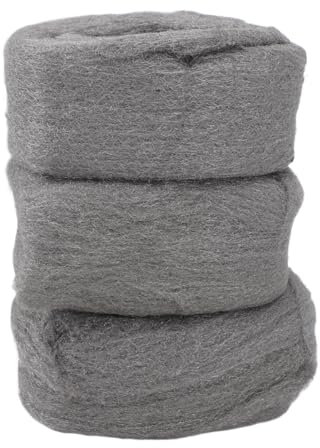 Stahlwolle-Rollen-Set, Stahlwolle-Füllstoff-Set, Professionelles Komplettschutz-Stahlwolle-Rollen-Set mit Handschuhen für Löcher, Wand, Risse, Lüftungsschlitze, Rohrleitungen