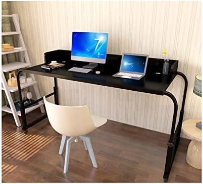Höhenverstellbarer Rolltisch für Laptop, Computer, Stehpult mit Rollen, Rollwagen, Sofatisch, Betttablett, multifunktionaler Laptop-Schreibtisch
