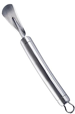 KICHOUSE Pelapatate Ergonomico in Acciaio Inox per Frutta E Verdura Facile da Usare Lavabile in Lavastoviglie