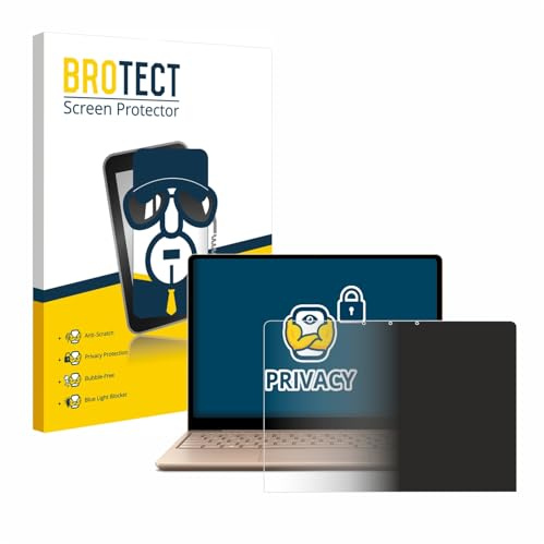 brotect Privacy Screen Protector compatible with Microsoft Surface Laptop Go 2 Business 12.4