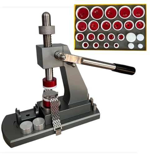 SmaSoHard Updated 6173 Watch Back Case Press Tool Mineral Glass Crystal Presser Fitting Tool Exquisite Watch Case Back Close