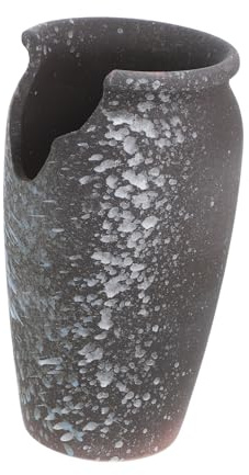 GANAZONO Pot De Fleurs Céramique avec Ouverture Conteneur De Plantes Succulentes pour Balcon Et Bureau Vase Décoratif avec pour Orchidées