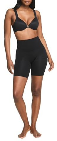 Spanx Womens Mid-Thigh Short Shapewear Briefs, Very Black, M UK