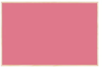 Bi-Office Earth New Basic Magnetisk Fuchsia Tavla, 88,5 x 58,5 cm, Lackad Stålyta, Ram i Naturlig Furu