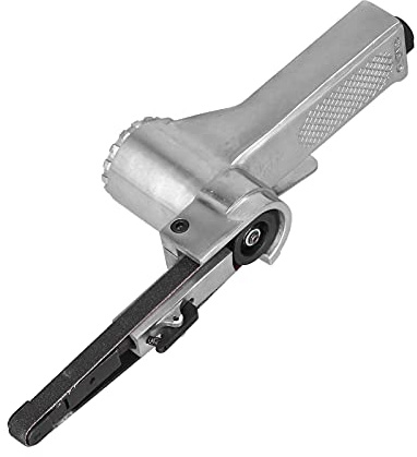 Ryanong Levigatrice a nastro pneumatico, nastro abrasivo professionale 1/4 di rettifica per la lavorazione del legno per compressore d'aria