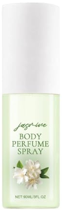 Jasmine parfym spray, närande kroppsdoft, avslappnande doftande göm 3 vätskors för modern konst professionell hemtillbehör kit modern vanity enhet dekor interiör doft doft doft väska