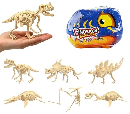 Ausgrabungsset für Fossilien, Dinosaurier, Wissenschaftsset, lustiges Lernen, für und Mädchen zu Hause, Schule, Klasse, Geburtstag, Ausflug und