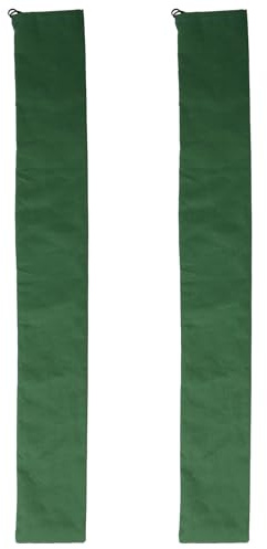 MAGICLULU 2 Piezas Bolsas de Arena Reutilizables de Lona Verde para Barreras contra Inundaciones, Resistentes al Desgarro y Versátiles para Puertas y Garajes