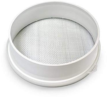 Tredoni Setaccio Cous Cous 23cm - Colino/Passino in Plastica, Maglia da 3mm in Acciaio Inossidabile, Multicolore