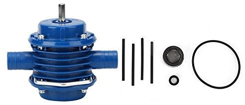 Handbohrpumpe Wasser Öl Transferpumpe Mini Leistungsstark aus Edelstahl und Technischem Kunststoff Tragbar 7,25 mm für Gartenhof