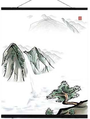 Nikou Baguette AimantéE Affiche, Porte Affiche Cadre Aimanté,Cadre Photo Moderne, Affiche De Bricolage, Tirages Par DéFilement, Cintre Noir Avec Aimant Puissant (21cm)