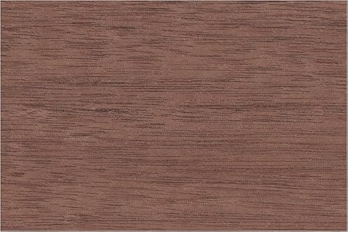 WoodPress® 50 mm echtes Koto Holz vorgeklebtes Furnierband - 50 m Handelsrolle - zum Aufbügeln