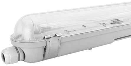 LHW-Licht LED Feuchtraumleuchte 120cm IP65 18W Röhre | 1800 Lumen | 4000K Neutralweiß für Keller und Garage