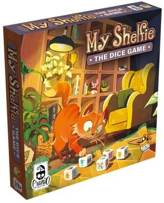 Lucky Duck Games My Shelfie: The Dice Game | Strategy Game, Fun Family Game for Kids and Adults | 2-4 Players, Ages 8+ | 20 Minute Playtime