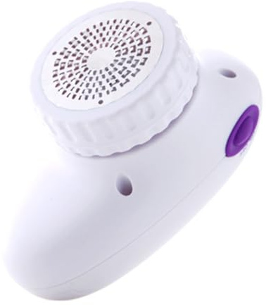Dispositivo Pedicure Elettrico per Piedi, Bianco Abs, Aaa | Testine Sostituibili Incluse, Struttura Staccabile e Resistente All’usura, Capienza Ampia