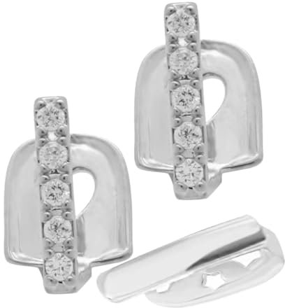 SAFIGLE 3 Stück Metallische Zahn Schmuck für Partys Einzigartiges Design für Fashion Enthusiasten Passend für Verschiedene Zahnpositionen
