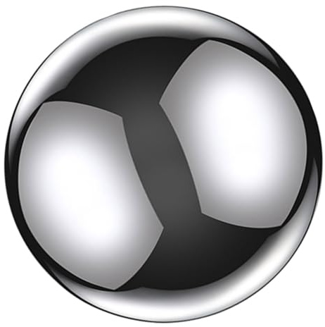 BESPORTBLE Stainless Steel Ice Cubes for Whiskey Cooling Reusable Balls Stones for Wine Freezer Safe Stainless Steel Cubes