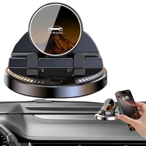 Soporte para teléfono móvil para coche, sensor inteligente, rotación de 360°, cargador inalámbrico de 15 W, soporte para teléfono móvil, soporte para smartphone para automovilistas