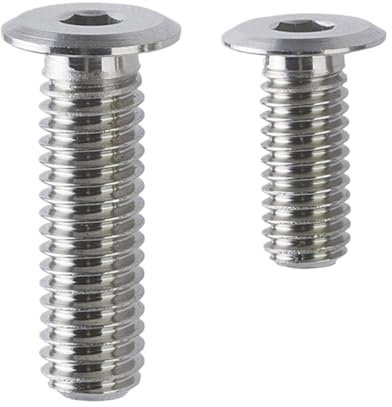 M2-6mm Ultra Low-Profile Hex Socket Cap Screw Coarse Thread Stainless Steel Screw(CBSTSR2.5-4)