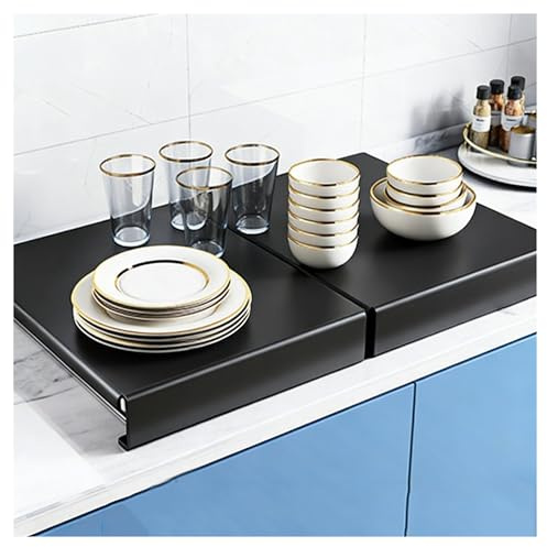 QSTGX Couvre Plaque de Cuisson Protege Plaque de Cuisson Support Pour Plaque À Induction Bord Plié en L Pour Comptoir, Évier, Camping-car et Cuisinière Électrique(30x40x5cm)