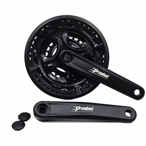 LHHL 28-38-48T - Juego de bielas para bicicleta de montaña de aleación de aluminio de 170 mm, juego de bielas cuadradas cónicas de 6/7/8/9/10/11 velocidades