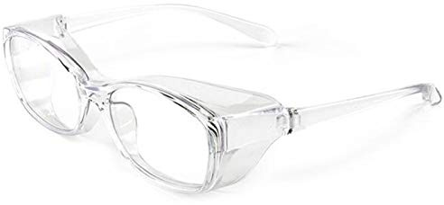 QIULAO Gafas de Polen Adultas, Anti-Arena, Anti-Niebla, gotitas, luz Anti-Azul, Gafas de Seguridad Anti-U / V400 Todo Incluido, adecuadas for Gafas for Hombres/Mujeres al Salir (Color : E)